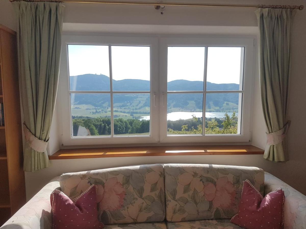 Wunderschoene Ferienwohnung Mit Seeblick 첼 암 모오스 외부 사진